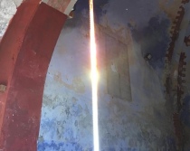 Giochi di luce in Sant'Antonio Abate